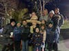 Families gathered on Front Street for the fun.
