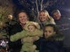 One baby celebrated a first parade — and a first Christmas.