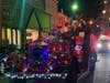 Firetrucks dazzled in their holiday finest.