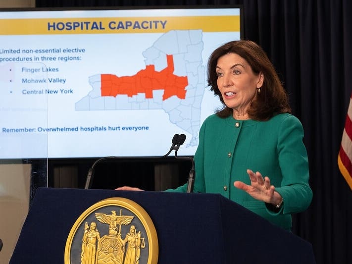 Gov. Hochul also unveiled a #VaxforKids campaign to increase vaccinations among children 5 to 11.