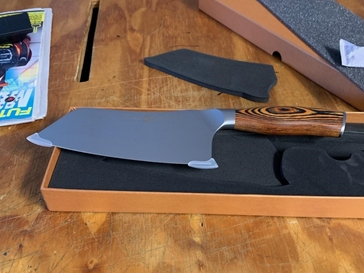 The Amazon package, sent to an inmate, contained a meat cleaver, officials said.