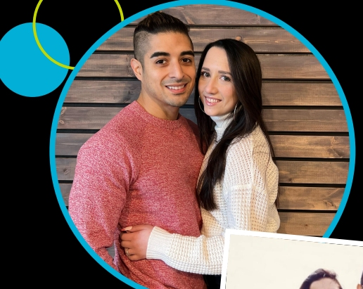 Christopher and Amanda will have the chance to start a family and set down roots in their new home.
