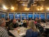 A crowd packed the restaurant in support of Ukraine.
