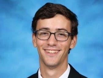 The star student also competes with his school’s varsity cross-country and track teams, is the assistant coach at Rolling Thunder Track Club and is a member of the National Honor Society,