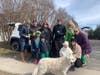 Young, old, and pets were dressed in their best green for the Cutchogue St. Patrick's Day parade, which was switched to Sunday due to Saturday's rain.