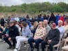 A crowd turned out to join her family in remembering a beloved light in the community.