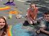 Artists young and old transformed downtown Riverhead Sunday with their vision and creativity.
