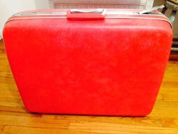 The suitcases will be used to bring supplies and later, to help evacuees carry their things.