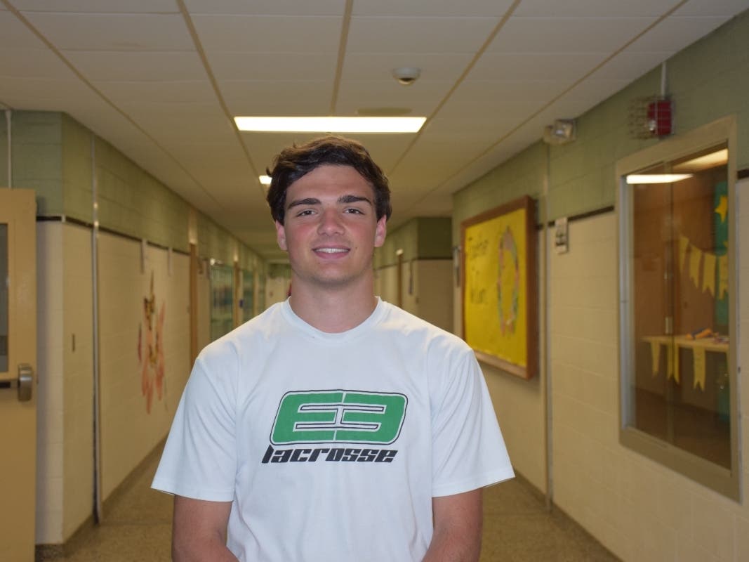 Geoff Arrasatte earned the accolade for his dedication to football and academics, the school district said.