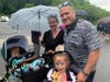 Families turned out for the fun.