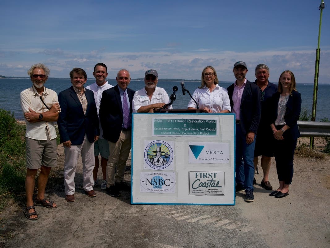 "
“The work we begin today will not only help to restore our beloved North Sea Beach shoreline but will help it become a symbol of what is possible for beaches around the world."