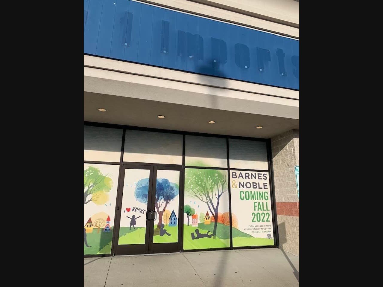 The new bookstore is slated to open this fall, according to signs on the building.