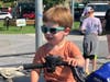 The event brought out children for the fun.