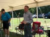 Southold Town Supervisor Scott Russell addressed the crowd.