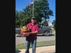 Suffolk County Legislator Al Krupski shared his farm's bounty.