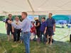 Southold Town Supervisor Scott Russell addressed those gathered.