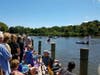 The event drew a huge crowd to the Peconic Riverfront.