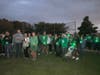 Wearing green, a crowd gathered in Peconic to remember Dylan Newman.