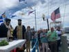 The Blessing of the Waters took place at the Greenport Maritime Festival.