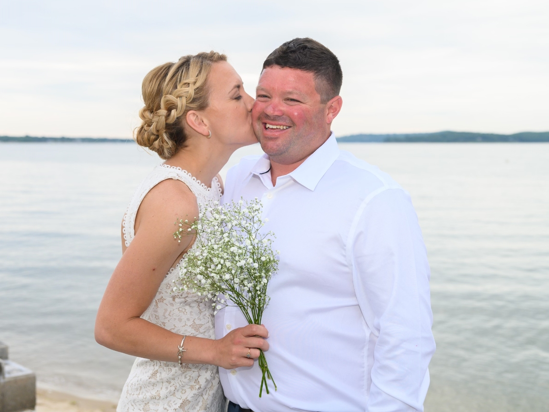 Her wedding was everything she's always dreamt it would be, thanks to one caring woman and an army of family and friends who filled the day with love.