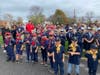 Scouts also paid their respects.