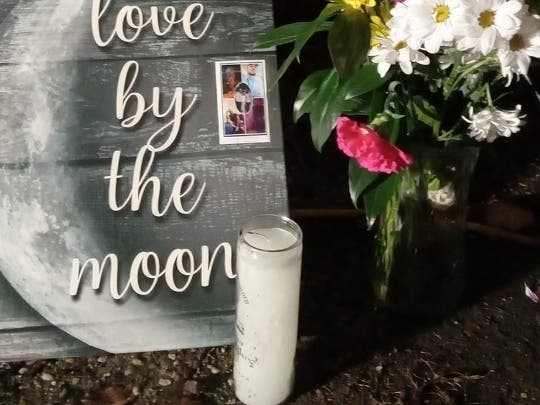 A memorial set up Wednesday to honor those lost in a deadly Riverhead fire exactly one year ago.