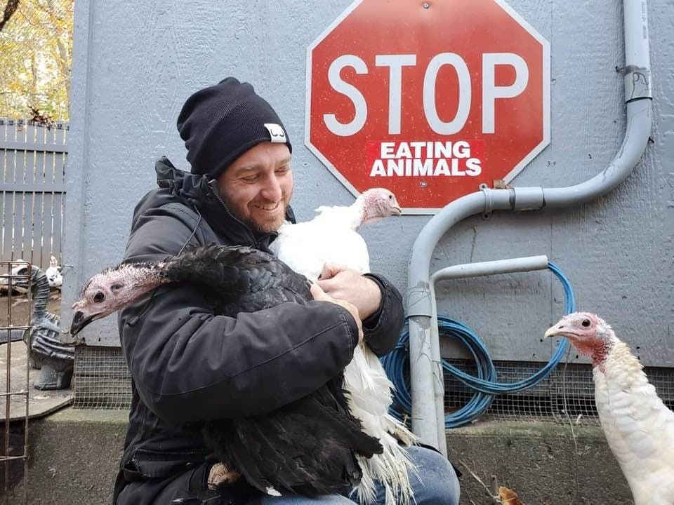 The turkey will live out the rest of its days in a sanctuary, animal advocate said.