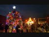 The first-ever tree lighting in downtown RIverhead brought out a crowd.