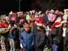 The mood was festive in Greenport Sunday for the annual Parade of Lights and Tree Lighting.