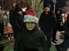 The mood was festive in Greenport Sunday for the annual Parade of Lights and Tree Lighting.