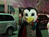 The mood was festive in Greenport Sunday for the annual Parade of Lights and Tree Lighting.