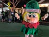 The mood was festive in Greenport Sunday for the annual Parade of Lights and Tree Lighting.