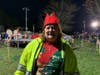 The mood was festive in Greenport Sunday for the annual Parade of Lights and Tree Lighting.