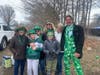 Despite the cold, the 17th Annual Cutchogue St. Patrick's Day Parade drew a festive crowd.