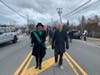 Despite the cold, the 17th Annual Cutchogue St. Patrick's Day Parade drew a festive crowd.