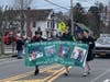 Despite the cold, the 17th Annual Cutchogue St. Patrick's Day Parade drew a festive crowd.