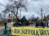 Despite the cold, the 17th Annual Cutchogue St. Patrick's Day Parade drew a festive crowd.