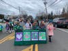 Despite the cold, the 17th Annual Cutchogue St. Patrick's Day Parade drew a festive crowd.