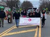 Despite the cold, the 17th Annual Cutchogue St. Patrick's Day Parade drew a festive crowd.