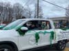 Despite the cold, the 17th Annual Cutchogue St. Patrick's Day Parade drew a festive crowd.