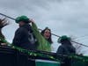 Despite the cold, the 17th Annual Cutchogue St. Patrick's Day Parade drew a festive crowd.