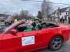 Despite the cold, the 17th Annual Cutchogue St. Patrick's Day Parade drew a festive crowd.