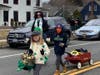 Despite the cold, the 17th Annual Cutchogue St. Patrick's Day Parade drew a festive crowd.