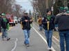 Despite the cold, the 17th Annual Cutchogue St. Patrick's Day Parade drew a festive crowd.
