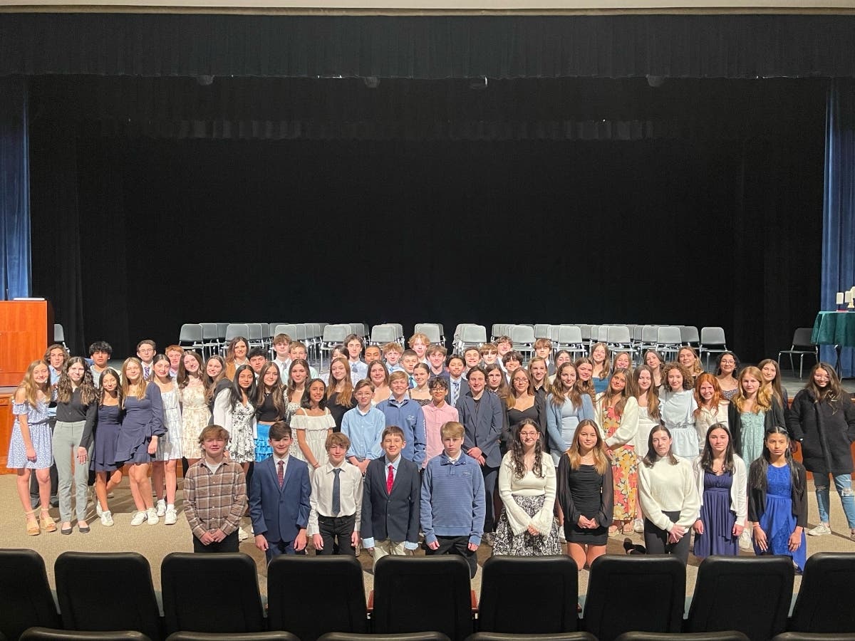 The students made their hometown proud.