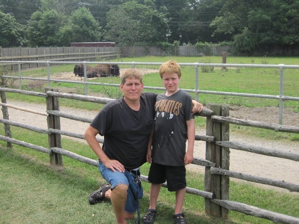 NYPD Sgt. Paul Ferrara and his son Paul, Jr.