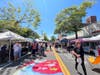 Artists brought their talents to downtown Riverhead for the annual Mosaic Street Painting Festival Sunday.
