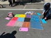 Artists brought their talents to downtown Riverhead for the annual Mosaic Street Painting Festival Sunday.