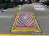 Artists brought their talents to downtown Riverhead for the annual Mosaic Street Painting Festival Sunday.