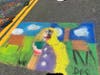 Artists brought their talents to downtown Riverhead for the annual Mosaic Street Painting Festival Sunday.